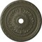 Ekena Millwork Palmetto Ceiling Medallion (Fits Canopies up to 7 5/8"), 31 1/2"OD x 3 5/8"ID x 1 3/4"P, Witch Hazel CM31PMWHF - alternate 1